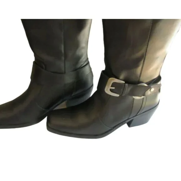 New in Box, Woman's, Milwaukee Motorcycle Delaney Leather Boots in Size 9.5 - Picture 5 of 6